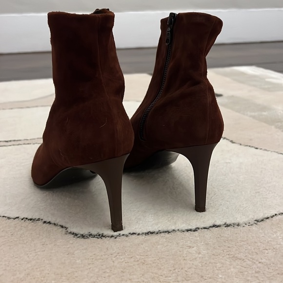 Rag and bone sock booties in brown suede - Picture 5 of 5